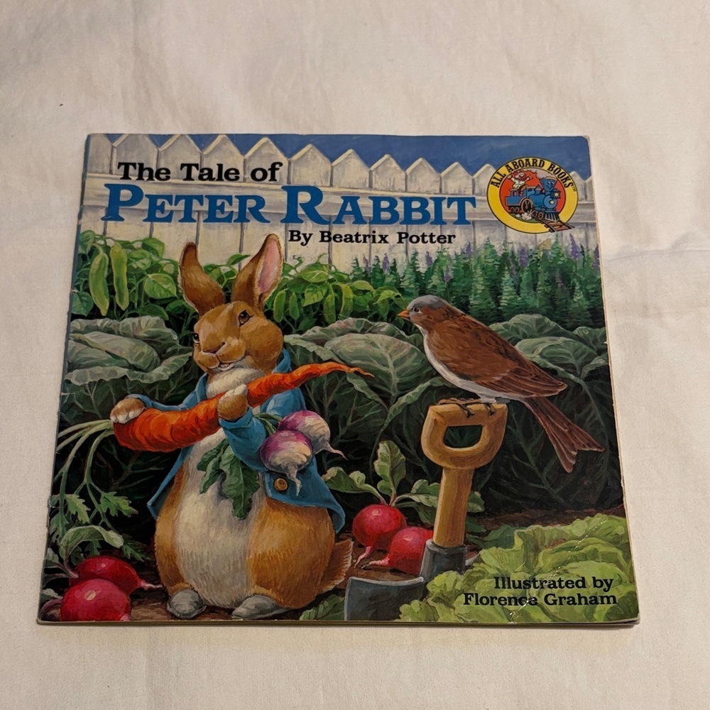 The Tale of Peter Rabbit Book by Beatrice Potter. Vintage